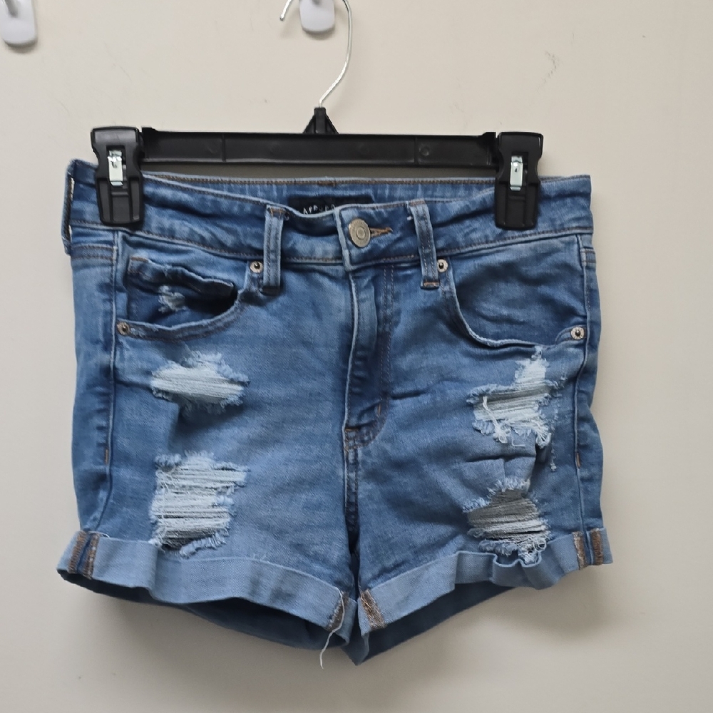 AEROPOSTALE High Rise Midi Jean Shorts - Size 4